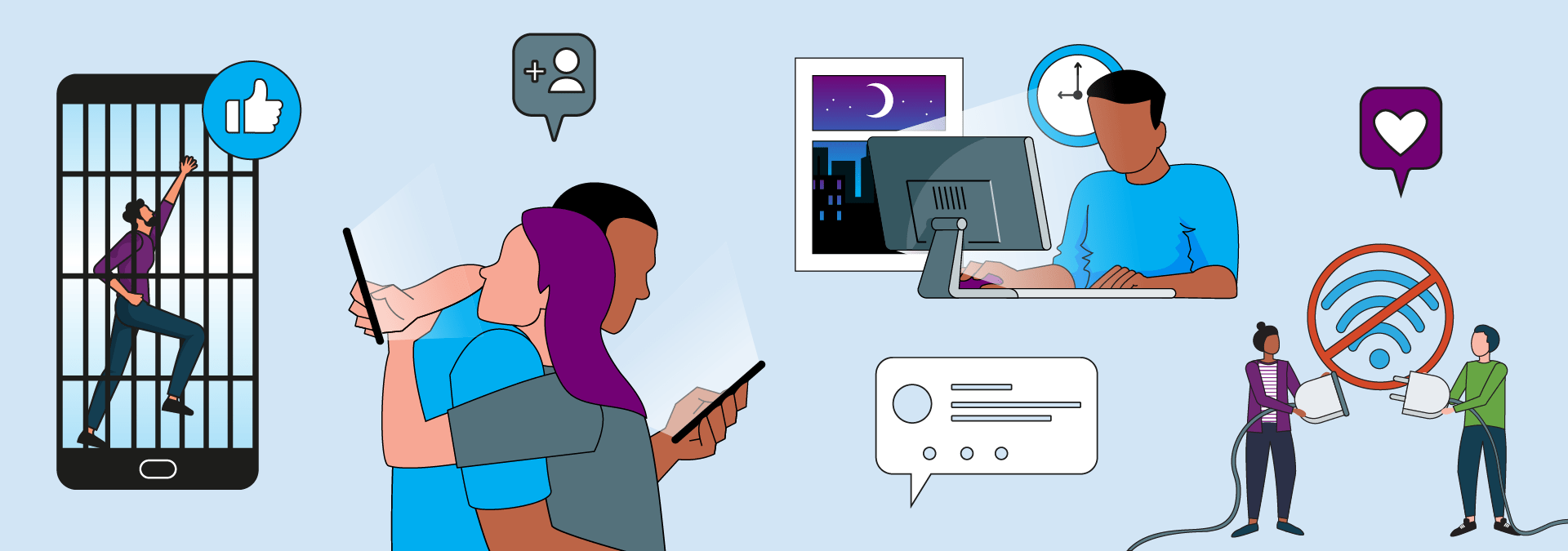 10 best ways to overcome Internet addiction?